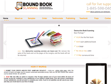 Tablet Screenshot of boundbookscanning.com